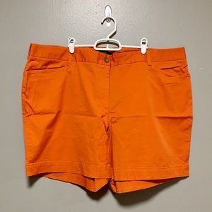 Sold - Lands’ End Orange Chino Shorts 🩳🍊